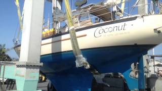 Pacific Seacraft 37 Sail and Haul Out [upl. by Ardell335]