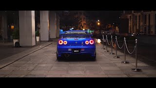 Bayside Blue GTR R34 by Smart Car Dealer AH [upl. by Iphigenia]