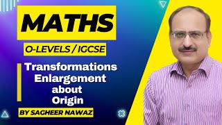 Enlargement about origin I Maths I O LEVEL I IGCSE I [upl. by Alger]