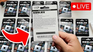 🔴 Giving 100 000 Robux To Everyone Live FREE ROBUX GIVEAWAY [upl. by Litnahs]