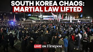 South Korea Crisis LIVE Protesters Hold March Against President Yoon Over Martial Law Move [upl. by Julio]