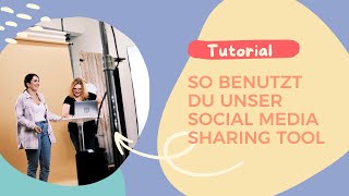 So benutzt du das Spreadshop Social Media Sharing Tool [upl. by Nitsoj]