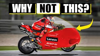 Why Dont MotoGP Bikes Have Torpedo Fairings [upl. by Zealand195]