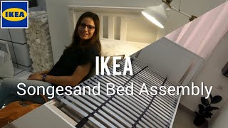 IKEA Songesand Bed Assemble Home DIY  IKEA Most Selling Bed I Step by Step full HD Video 4k [upl. by Erlinna973]