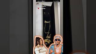 Shatta Wale gift his Girlfriend Maali a customised Golden chain 🎉🎉 shattawale shorts short [upl. by Hwu543]