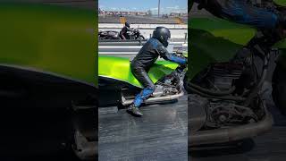 Turbo Hayabusa vs Turbo Kawasaki KZ [upl. by Icyak]