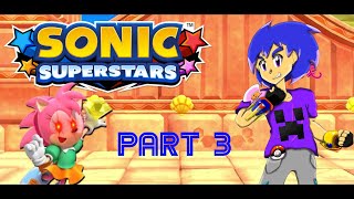 Sonic Forces Me to Play Amy Sonic Superstars Part 3 [upl. by Lewap]