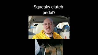 How to fix a squeaky clutch pedalclutch pedal squeakshonda accord cu3 [upl. by Uuge]