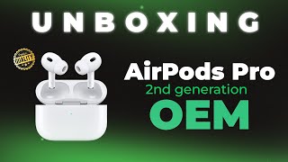 UNBOXING AirPods 2 PRO FAKE MercadoLibre Peru 🇵🇪 2024 OEM 😱 [upl. by Ha]