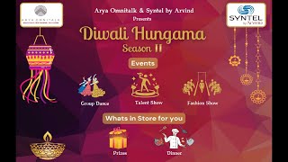 Syntel Arya Diwali Hungama 2024 [upl. by Seigler431]