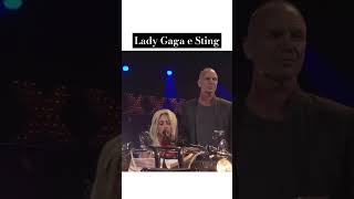 Lady Gaga e Sting Standbyme stanbyme ladygaga sting classicosinternacionais [upl. by Haerle78]