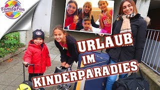 URLAUB im KINDERPARADIES  ROOMTOUR amp ABENTEUER Kinderhotel  Family Fun on Tour [upl. by Ailemac881]