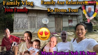 Joined Family Memories Vlog😍 Home Tour Sab Parivar KaFamily Ke Saat Time Spent ❤️ [upl. by Adohr]