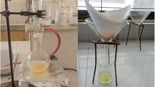 Synthesis of benzoyl hydrazide  reaction bw ester and hydrazine hydrated chemistry [upl. by Eillom]