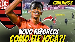 CARLINHOS É O NOVO REFORÇO DO FLAMENGO CONHEÇA O CENTROAVANTE CONTRATADO [upl. by Nalani662]