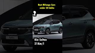 Best Mileage Cars Under 20 Lakhs in India 2023 [upl. by Anirdnajela]