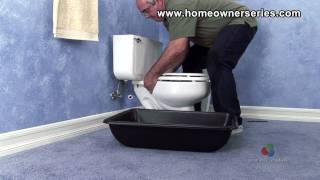 How to Fix a Toilet  Tools  Cement Mixing Tub [upl. by Hayman]