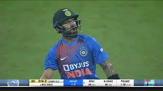 Virat Kohli 70 29 vs West Indies 3rd T20I 2019 Mumbai Ball By Ball [upl. by Elbertine]