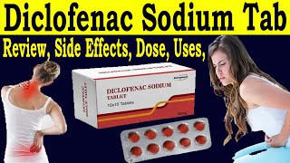 Diclofenac Sodium Tablets ip 50mg Uses in Hindi  Review Diclofenac Sodium Tablets 50 mg uses Dose [upl. by Akemal]