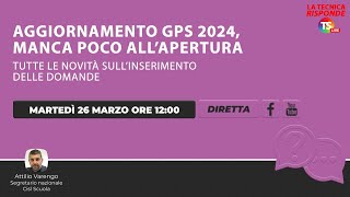 Aggiornamento Gps 2024 manca poco all’apertura tutte le novità sull’inserimento delle domande [upl. by Adnolehs133]