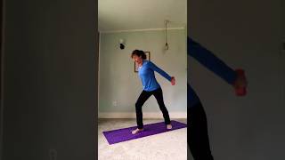 Quick yoga with weights to strengthen the body and focus the mind strongbones yoga yogawithellen [upl. by Nauqes]