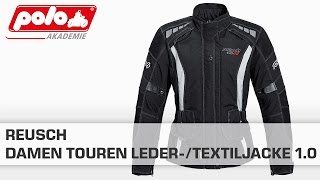 Reusch Damen Touren LederTextil Jacke [upl. by Noffihc]