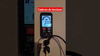 Caderea de tensiune la 2800w consum [upl. by Annasoh488]