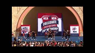 Navarro College Advanced Large Coed Junior College Daytona NCA 2023 Cheer [upl. by Amoreta]