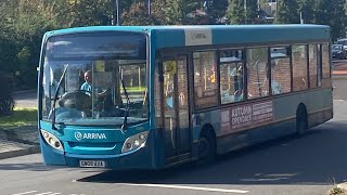 ADL Enviro200 Arriva Kent Thameside 4049 GN09AXA Route 480 Gravesend Station [upl. by Secundas776]