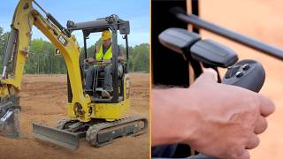 Stick Steer on the Cat® Next Generation Mini Excavators [upl. by Hitoshi215]