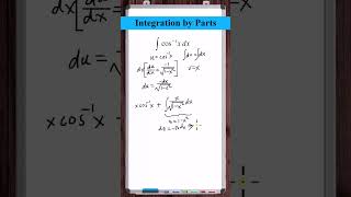 Integration by Parts  yarccosx [upl. by Haily]