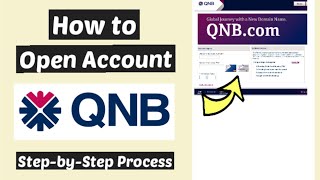 QNB Mobile Banking Registration  Signup for QNB Online Banking Account  Open Bank account online [upl. by Ennairej]