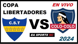 🔴Sportivo Trinidense vs Colo Colo en vivo  Final Fase Previa  Copa Libertadores [upl. by Ilise]