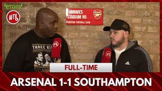 Arsenal 11 Southampton  Great Goal By Auba But I Want More White Yardie [upl. by Kenzie]