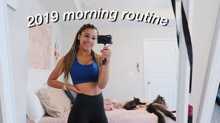 My Realistic 2019 Spring Morning Routine  Azlia Williams [upl. by Pasco]