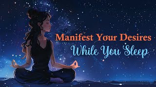 30 Minute Sleep Meditation  Manifest All You Desire While You Sleep [upl. by Hadrian604]