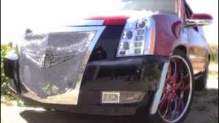 ALL WIRED CUSTOM GRILLS ESCALADE PLATINUM [upl. by Rehteh]