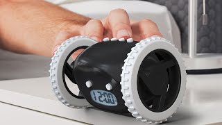 Clocky Alarm Clock on Wheels Review Is it the Ultimate Solution for Heavy Sleepers [upl. by Brina213]