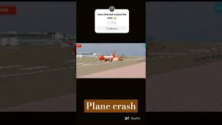 Plane crash 😱😱 [upl. by Gennie]