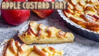 Apple Custard Tart  Tarta Jabłkowa Z Kremem Angielskim [upl. by Airamanna657]