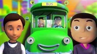 ruote del bus  Canzoni per i capretti  3D Rhymes  Music For Kids  Bus Song  Wheels On The Bus [upl. by Iphigeniah742]