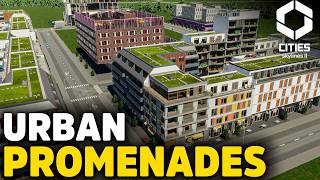 Recensione DLC  Urban Promenades  Cities Skylines 2 [upl. by Orman791]