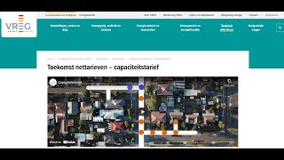 Maakjemeterslim  VREG capaciteitstarief [upl. by Etteyafal812]