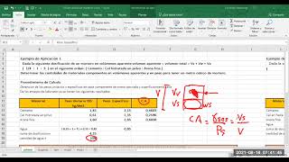 repaso metodo de coeficientes de aportes para morteros [upl. by Nohsauq]