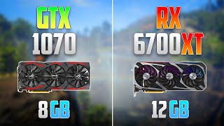 GTX 1070 vs RX 6700 XT  How BIG is the Difference [upl. by Bashemath]