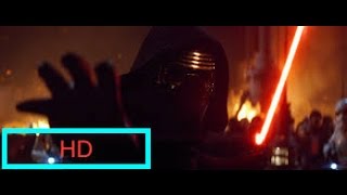 STAR WARS VIITHE FORCE AWAKENSCLIPKYLO REN STOPS POES BLASTERSPOILSBONUS720p HDVOSTFR [upl. by Indihar]