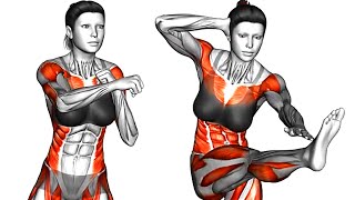 Standing Exercises Burn Fat and Weight Loss [upl. by Ennywg]