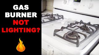 Gas Stove Range Not Igniting  Easy Fix [upl. by Rodi]