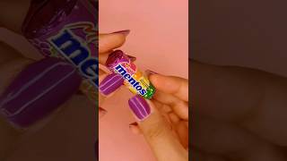 ASMR Mini Mentos Rewrapping asmrsweets candysounds candyasmr [upl. by Eirb]