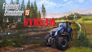 Stream twitch 010415 22 Farming Simulator 2015 [upl. by Hadias]